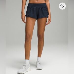 Hotty Hot Low-Rise Lined Short 2.5” True Navy